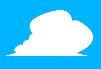 set of clouds element  for illustration decoration white sky with other varian
