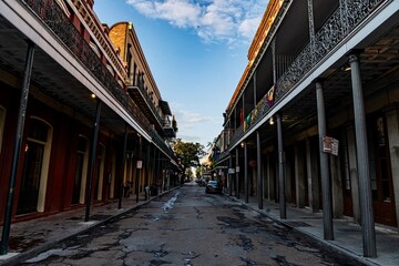 French Quarter in New Orleans, LA on a Weekday © RebeccaDunnLevert
