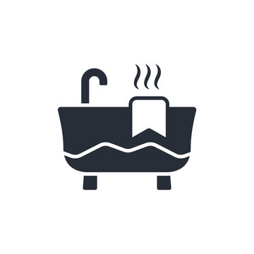 recommend clip art: Bathing icon. vector.Editable stroke.linear style sign for use web design,logo.Symbol illustration.