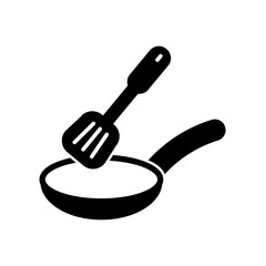 Kitchen utensil spatula icon template