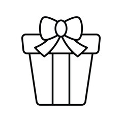 present line icon with white background vector stock illustration