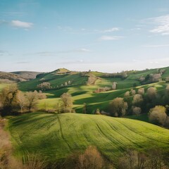 Naklejka premium landscape in region