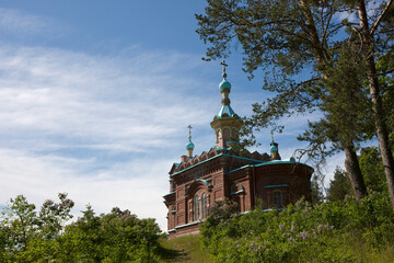 Russia Karelia Valaam Island on a sunny summer day