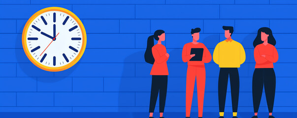 Professionals strategizing over project timelines, aligning development goals with longterm planning strategies