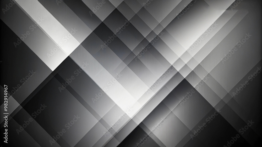 Poster dark abstract background with simple transparent diagonal white shadows. abstract background with sq