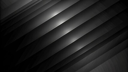 Obraz premium Dark abstract background with simple transparent diagonal white shadows. Abstract background with squares and Gray gradient . Trendy geometric design