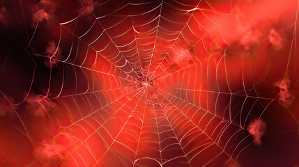 light red spider webs illustration or light red cobwebs illustration