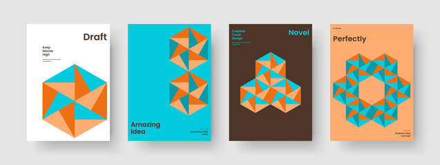 Obraz premium Modern Book Cover Design. Creative Business Presentation Layout. Abstract Report Template. Brochure. Poster. Banner. Flyer. Background. Advertising. Newsletter. Brand Identity. Handbill. Leaflet