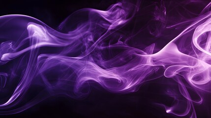 Purple Smoke on White Background, Abstract Image, Texture, Pattern Background, Wallpaper, Cover and Screen of Smartphone, PC, Laptop, 9:16 and 16:9 Format