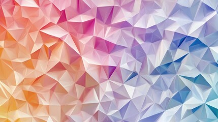Obraz premium Abstract low polygon triangle geometric pattern background