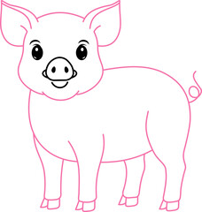 Pink pig