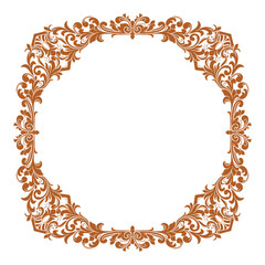Luxury frame Ornament wedding decoration