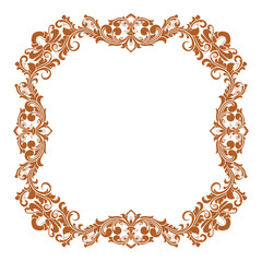 Luxury frame Ornament wedding decoration
