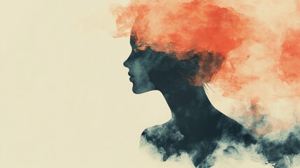 Colored Watercolor Texture Surreal Illustration Abstract Artwork Concept Art Imaginative Painting