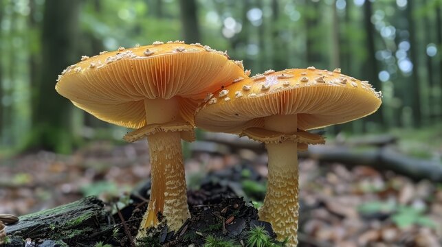 Gymnopilus penetrans, Common rustgill Fungi. 