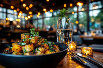 A restaurant social media page showing promotions, daily specials, and user-generated content, creating a dynamic community feel