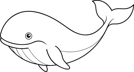 Dive into Whales A Colorful Adventure with Vector Illustrations
