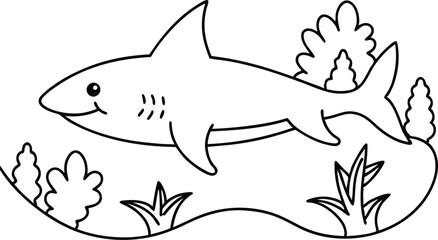 Sharks of the Wild Color the Hand-Drawn Ocean Adventure

