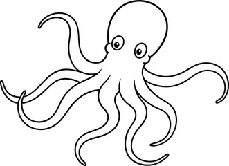 Underwater Octopus Adventures Color the Sea with Hand Drawn Magic
