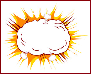 Blast Vector and Boom Banner Design