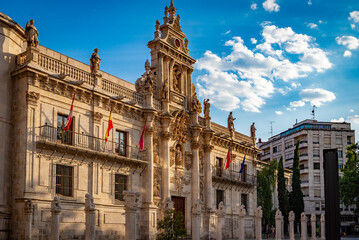 Fototapeta premium Horizonte de Valladolid, España. Zona centro
