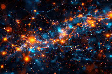 Fototapeta premium Complex Neural Connections