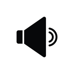 speaker, announcement, sound vector icon