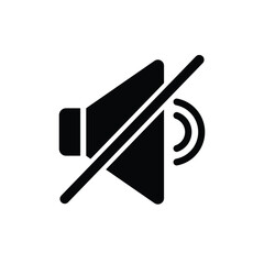 Mute , Silent vector icon