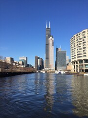 Obraz premium Chicago city skyline