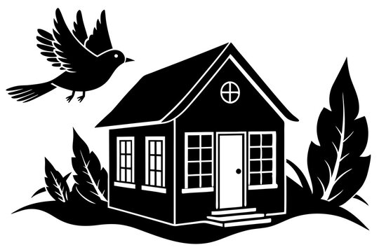 recommend clip art: Home page icon. House black pictogram. Building silhouette symbol. Vector isolated on white