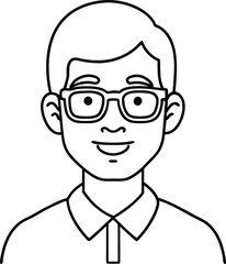 Colorful Male Avatar Icons Vector Art for Unique Personalities
