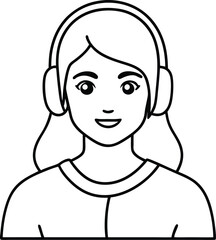 Stylish Soundwave Avatars Vector Art for Music Lovers
