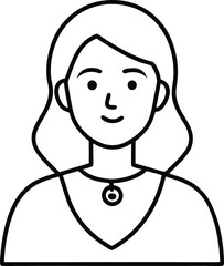 Unique Female Avatar Designs Vector Art for Personalization Fun
