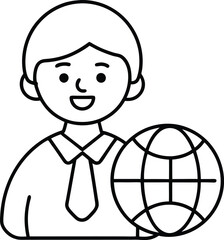 Business Around the Globe A Creative Entrepreneur Coloring Adventure
