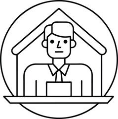 Colorful Coworking Moments Vector Designs for Team Spirit
