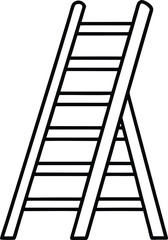 Reach for the Stars Color Your Way Up the Ladder Vector
