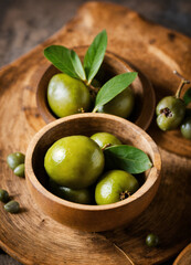 olives and oil