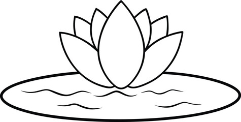 Lotus Blossom Dreams a Floating Adventure with Vector Illustrations
