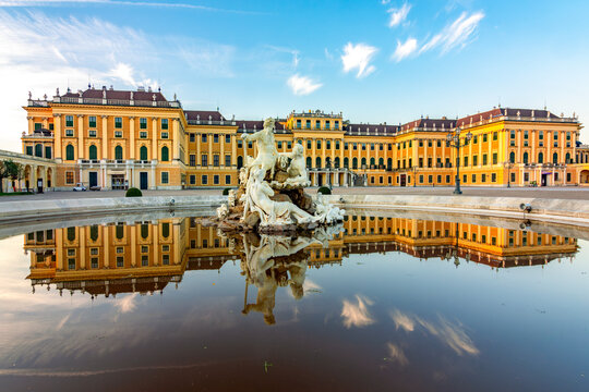 Schonbrunn palace in Vienna, Austria