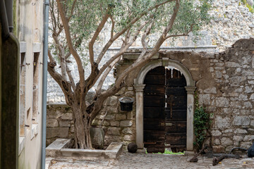 Hinterhof in Kroatien