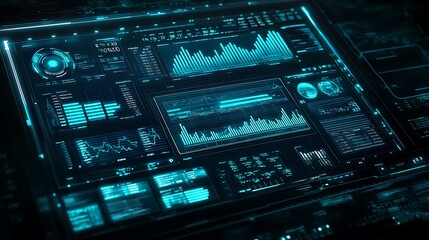Obraz premium Advanced Data Visualization in Financial Markets: Harnessing Digital Technology, Strategic Insights