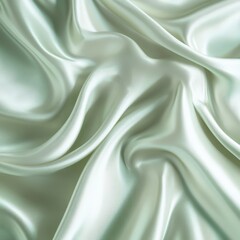 Obraz premium A white fabric with a wavy texture