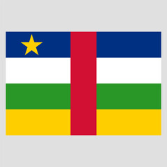 Flag of the Central African Republic, the national symbol