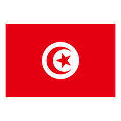 Flag of Tunisia, the national symbol
