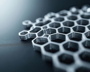Self-assembling nanomaterials forming complex structures, microscopic view and dynamic process, engineering innovation, nanotechnology in materials science
