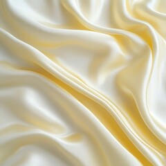 Obraz premium A white fabric with a pattern of waves