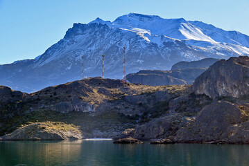 Views of landscapes, flora in general and fauna, in Chilean Patagonia