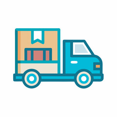 Efficient Transport: The Art of Trucking and Freight Delivery Artwork