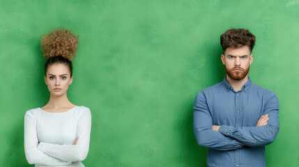 Relationship Crisis A Visual Representation of Couple's Struggles Depicting emotional distance unresolved tensions and the challenges of communication symbolizing common relationship and partnership