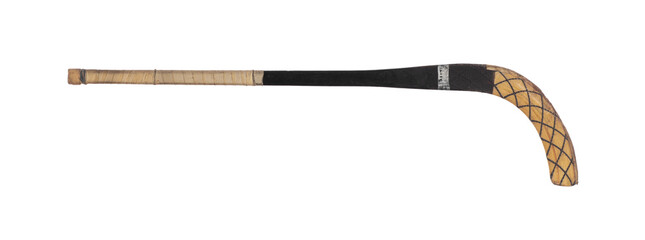 bandy stick isolated on white background